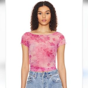 FP Intimately Printed On The Dot Baby Tee Spring Rain Combo Various Sizes